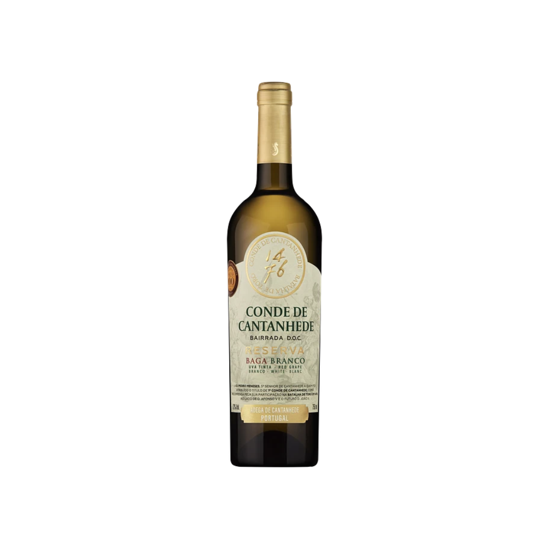 Vinho Conde de Cantanhede Reserva Baga Branco